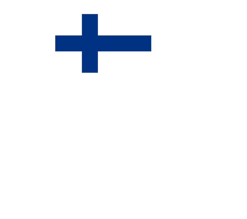 Finländsk service Nyckelflaggan
