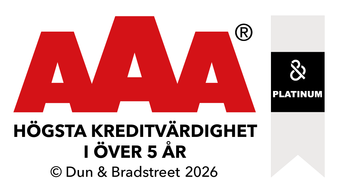 AAA Platinum högsta kreditbetyg i över 5 år